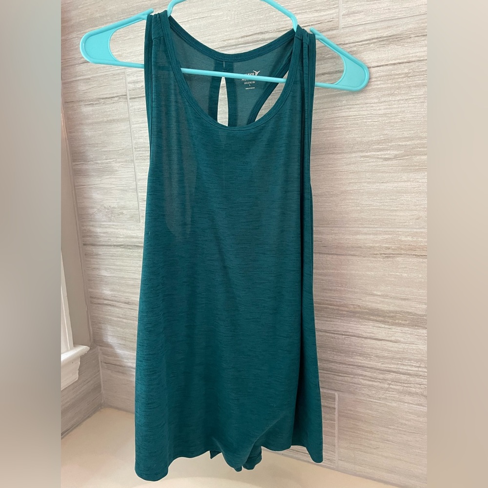 Tie back workout tank